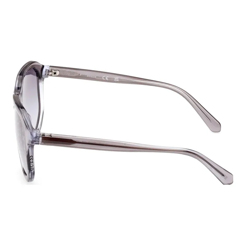 GUESS Plastic Square Sunglasses Men's Gray-1
