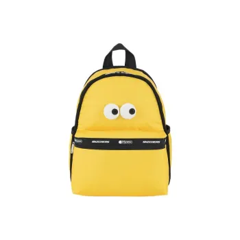 Skechers LeSportsac Collaboration Fabric Backpack Regular Unisex Corn Yellow
