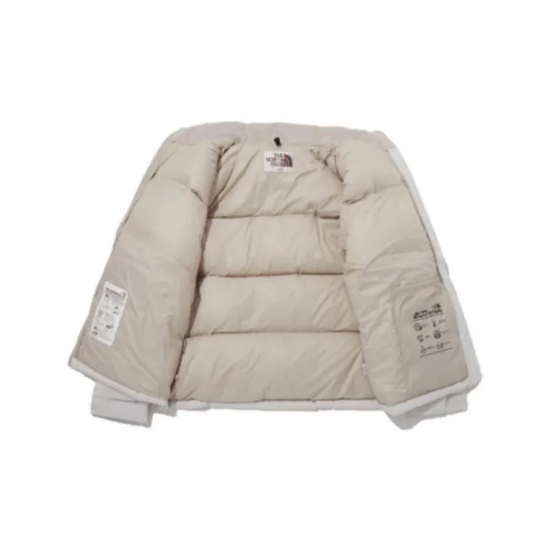 THE NORTH FACE Nuptse Jackets Coats Unisex Beige-2