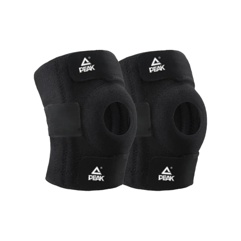 PEAK Knee Pads Polyester Polyamide Elastane Silicone Running Mountaineering Basketball Unisex-0