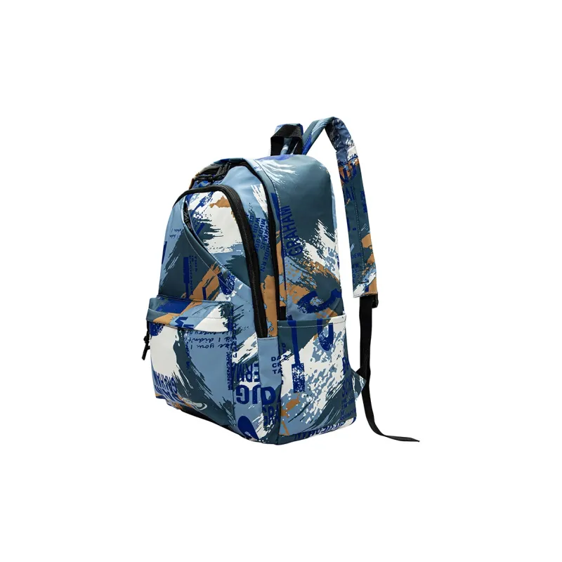 GF Nylon Backpack Large Size Unisex Light Blue-2