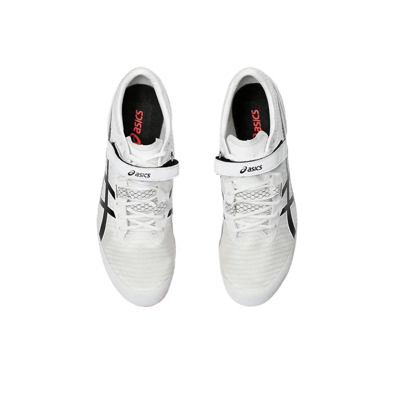 Asics Blade 9 Cushioning Wear Resistant Low Top Running Shoes Unisex White Orange-3