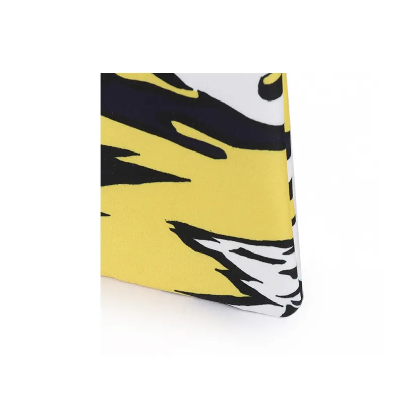 VERSACE Fabric Clutch Unisex Yellow-6