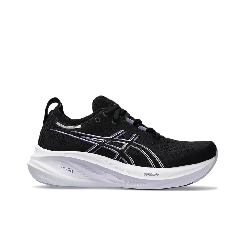 Asics Gel Nimbus 26 Black Dusty Purple Women's-1