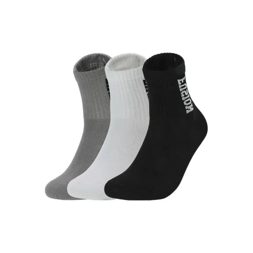 FILA FUSION Mid Calf Socks Unisex 3 Pack