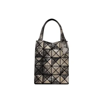 ISSEY MIYAKE Polyurethane Tote Bag, Shopping Bag, Shoulder Bag, Handbag Mini Women's Black