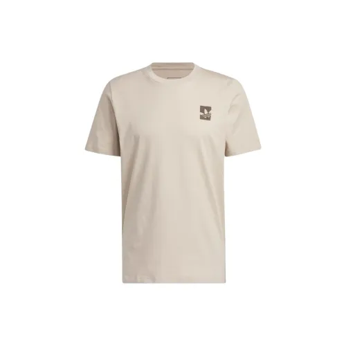 Adidas Originals T-Shirts Men Magical Beige