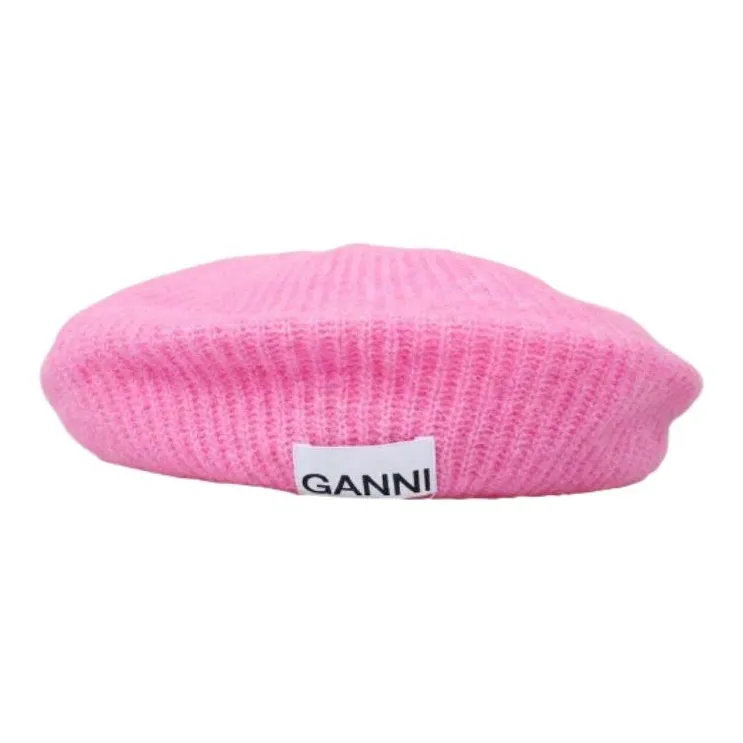 GANNI Soft Wool Beret-0