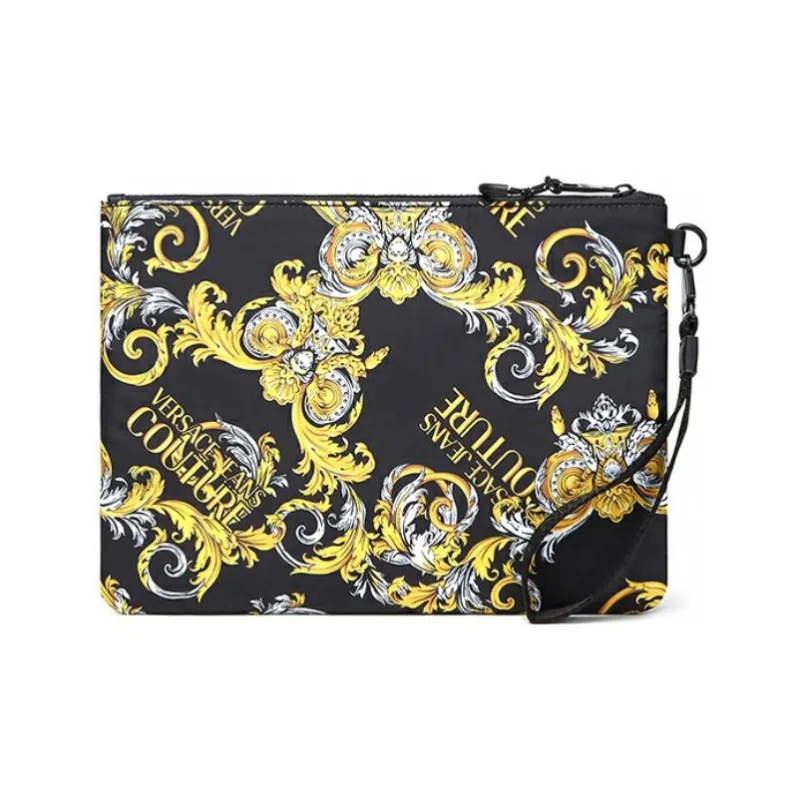 VERSACE JEANS COUTURE Polyester Clutch Regular Women's Black-1