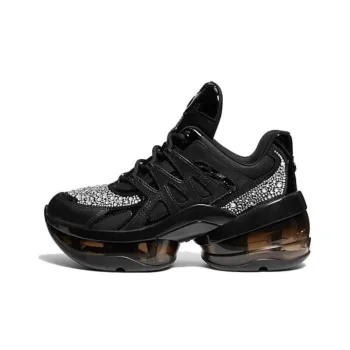 MICHAEL KORS Olympia Low Top Casual Shoes Women's Black