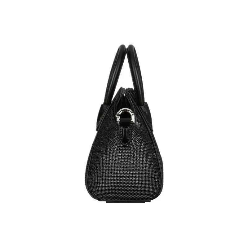 Givenchy Antigona Viscose Shoulder Bag Crossbody Bag Handbag Extra Mini Women's Black-1