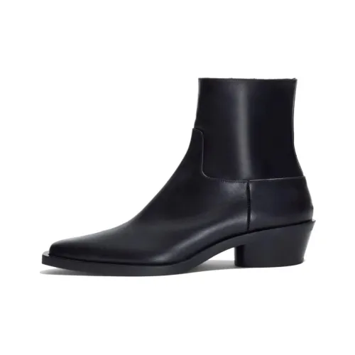 PROENZA SCHOULER Bronco Leather Ankle Boots