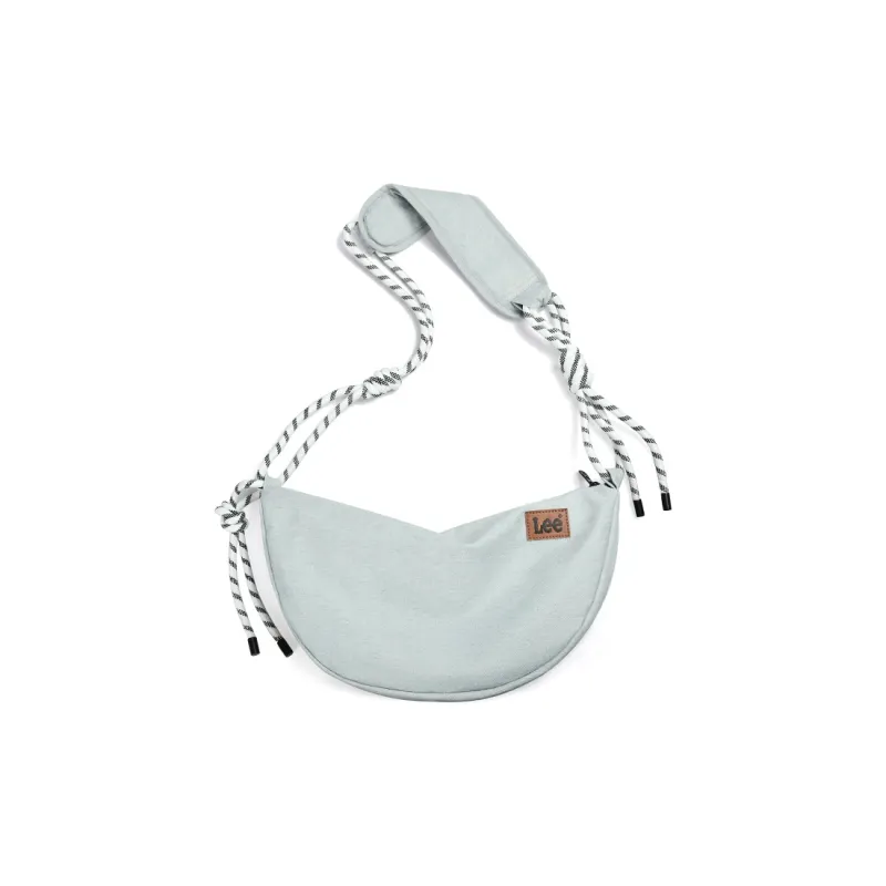Lee Denim Dumpling Bag Crossbody Bag Regular Unisex Denim Blue/Gray White/Blue White/Black-7