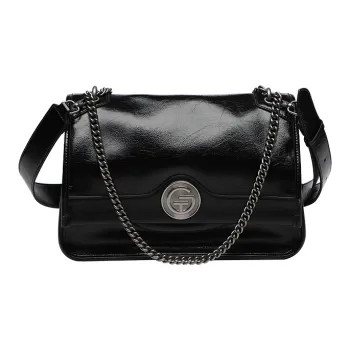 Tanita West Cow Leather Tote Medium Size Women's Black