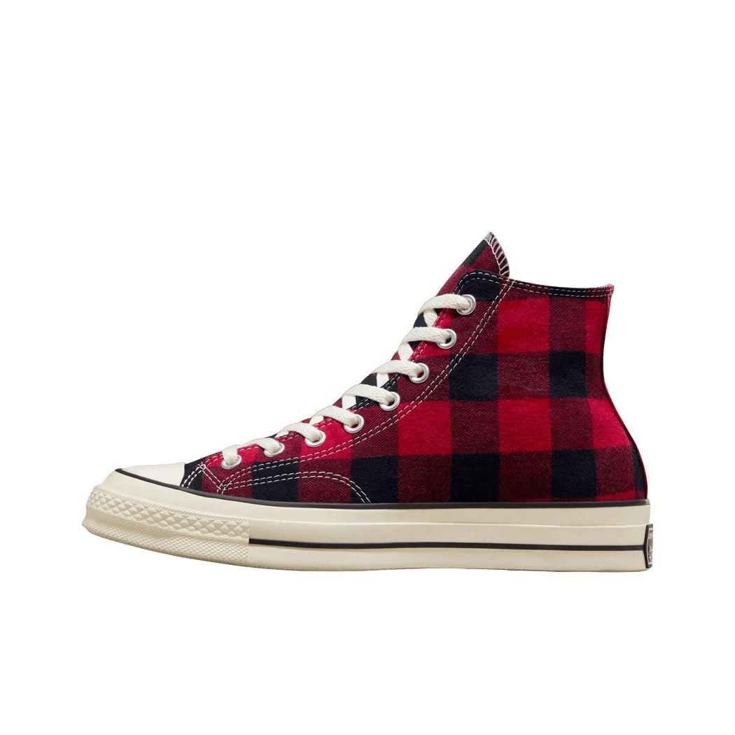 Converse Beyond Retro X Chuck 70 High Upcycled Flannel POIZON