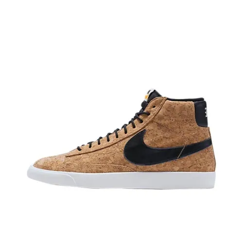 Nike Blazer Casual Shoes Unisex Mid-Top Brown