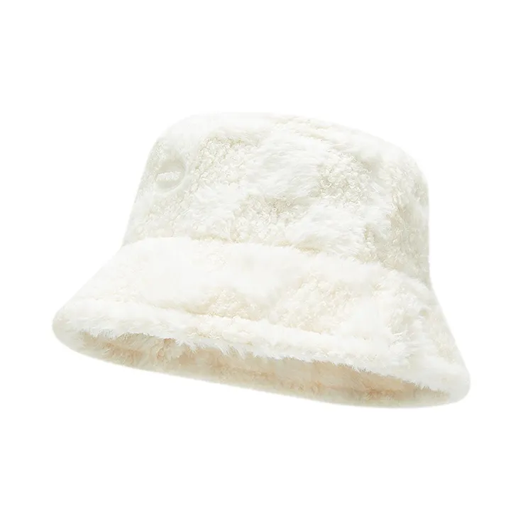MUYKUY Sherpa Bucket Hats Unisex-2