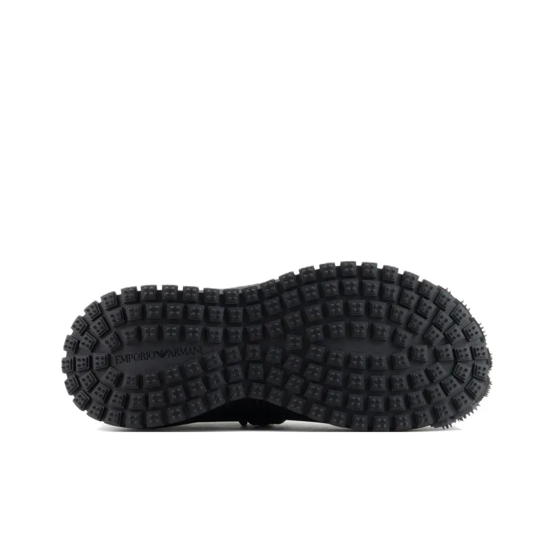 EMPORIO ARMANI Low Top Casual Shoes Men's Black-4