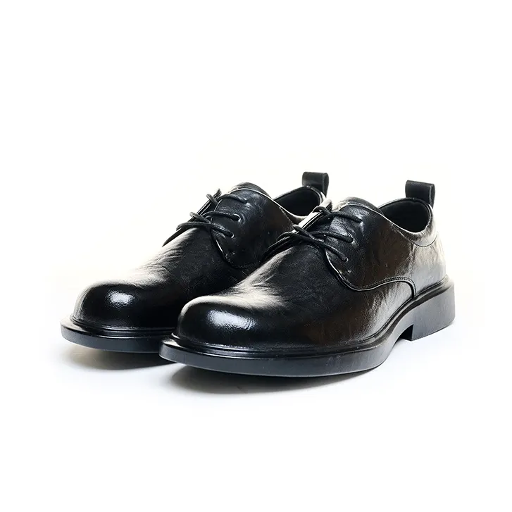 Wit Dress Shoes Men Low Top Black-2