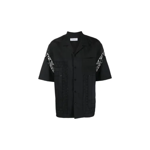 Marine Serre Shirts Unisex Black