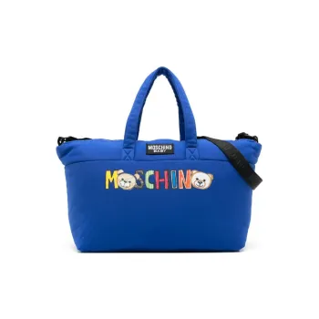 MOSCHINO Teddy Cotton Shoulder Bag Crossbody Bag Handbag Kids' Cobalt Blue