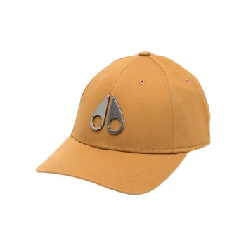 Moose Knuckles Cotton Polyester Baseball Caps Men's Brown
