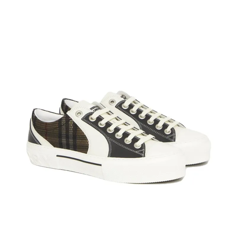 Burberry Vintage Cotton Check Black White-1