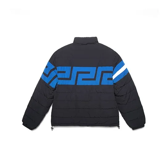 VERSACE SS22 Puffer Jacket Men's Blue-1