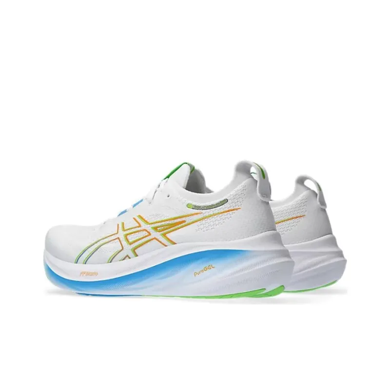 Asics Gel Nimbus 26 White Waterscape Lime-2