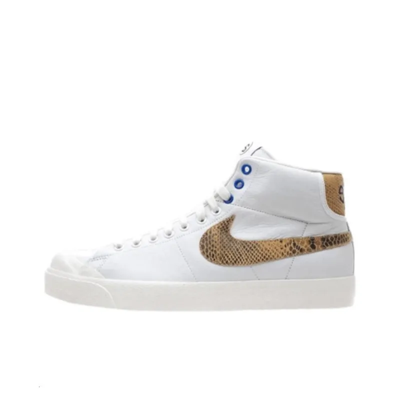 Nike All Court Mid Supreme Stussy White-0