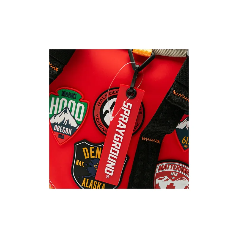 SPRAYGROUND Polyester Business Backpack Regular Women's Red-4