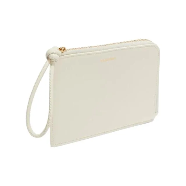JIL SANDER Logo Embossed Coin Purse-1