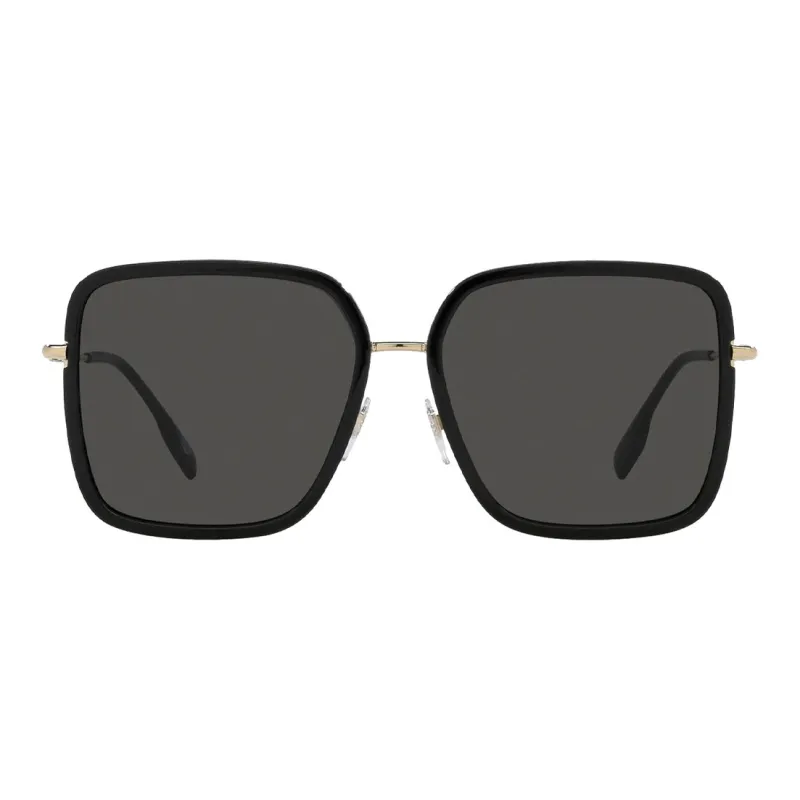 Burberry Metal Square Sunglasses Women's Gold-1