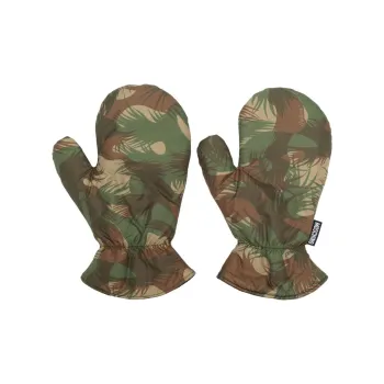 MOSCHINO Camouflage-print Padded Gloves