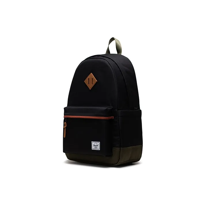 Herschel Recycled Material Backpack Unisex Black-2