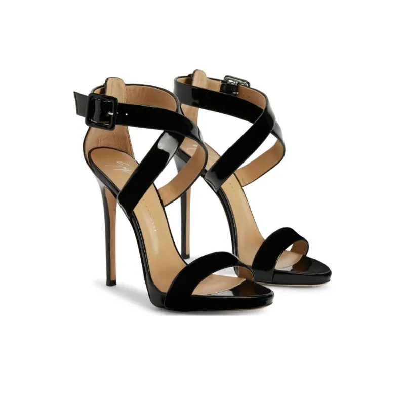 Giuseppe Zanotti Bellis 120mm Leather Sandals Women's-2
