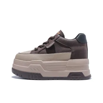 Junjali Abrasion Resistant Height Increasing Low Top Casual Shoes 8cm Women's