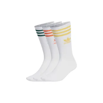 Adidas Originals Adicolor MID CUT CREW SOCKS 3 PAIRS Mid Calf Socks Unisex 3 Pack