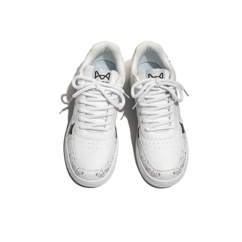 MIIOW Trend Party Series Anti-Slip And Wear-Resistant Height Increasing Coverage Low-Top Skateboard Shoes Unisex-4