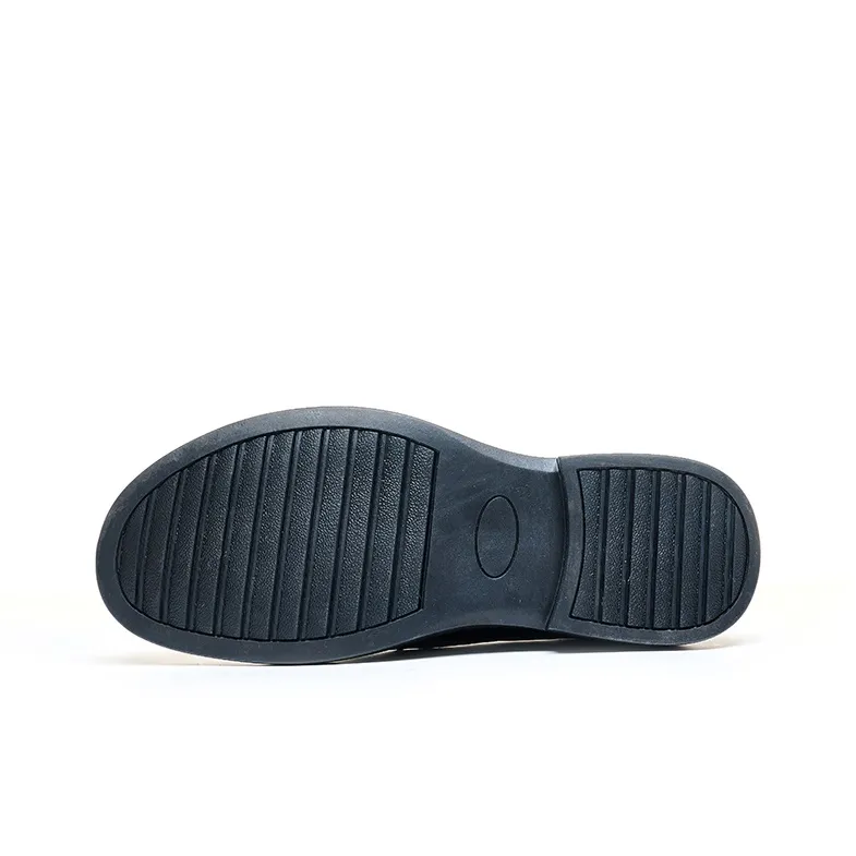 Wit Dress Shoes Men Low Top Black-5