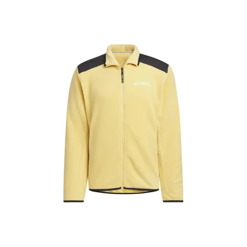 Adidas Terrex Velvet Jackets Men Light Yellow