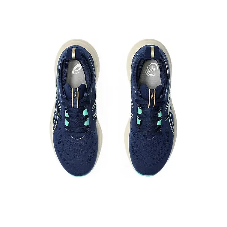 Asics Gel Nimbus 26 Blue Expanse Aurora Green Women's-3
