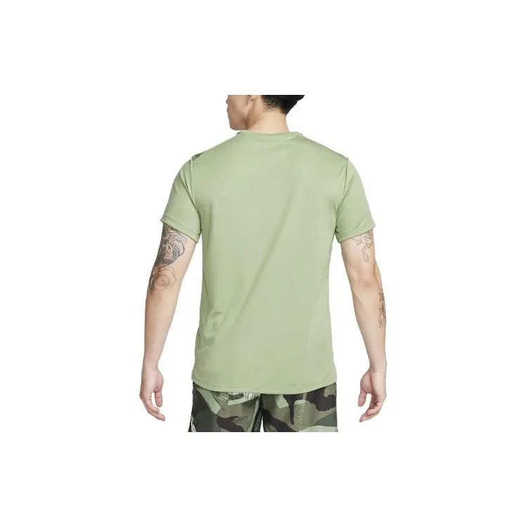 Nike Miler T Shirt Men's Oil Green-1