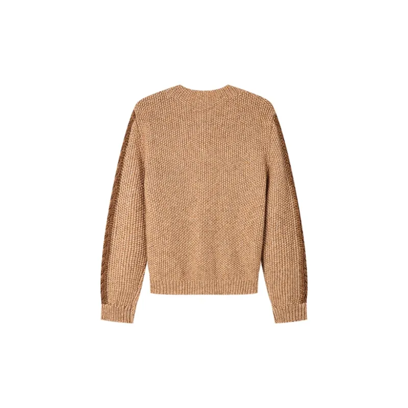 UOOYAA Sweaters Women's Khaki-1