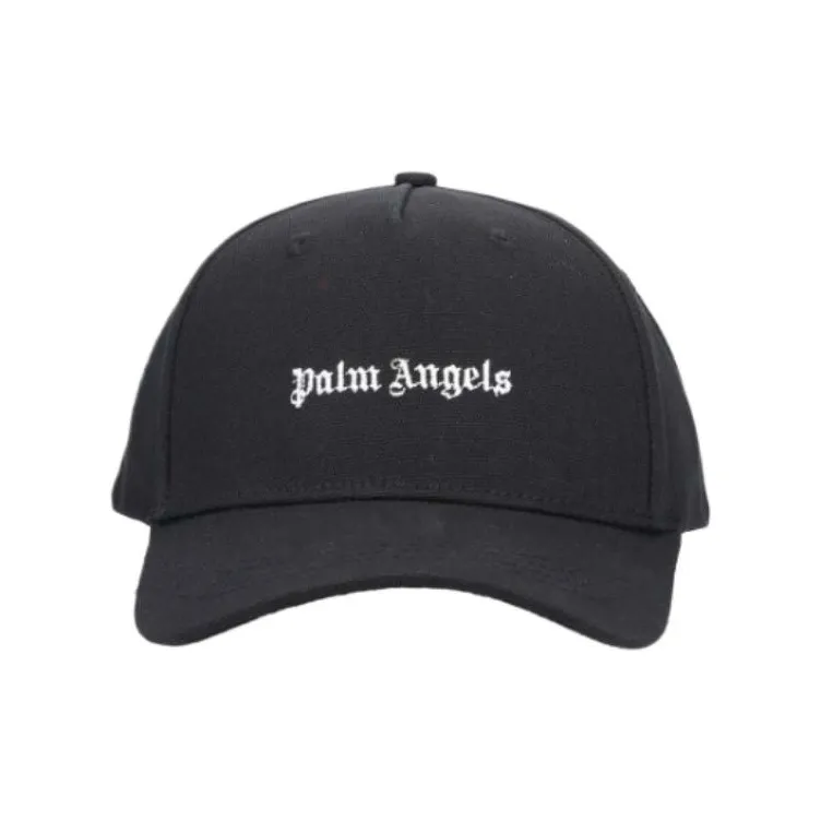 PALM ANGELS Logo Embroidered Baseball Cap-0