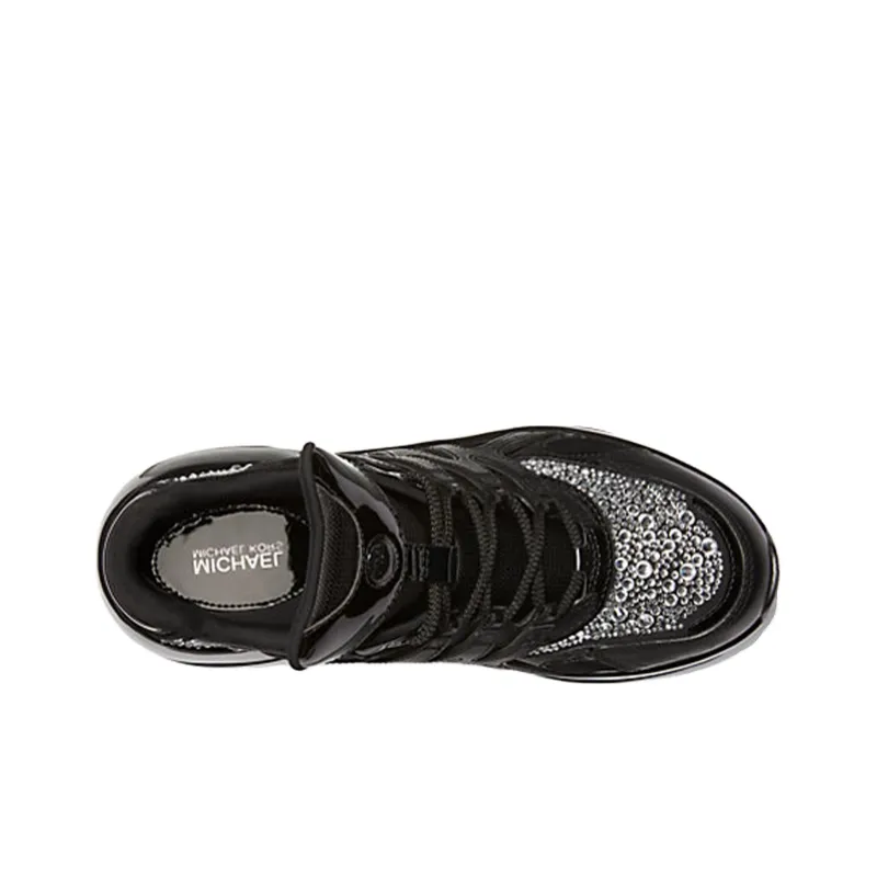 MICHAEL KORS Olympia Low Top Casual Shoes Women's Black-3