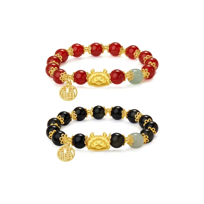 AGOVSKI Agate Jade Bracelets Unisex-8