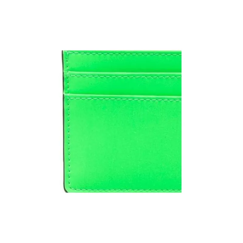 VERSACE Polyester Card Holder Men's Green-2
