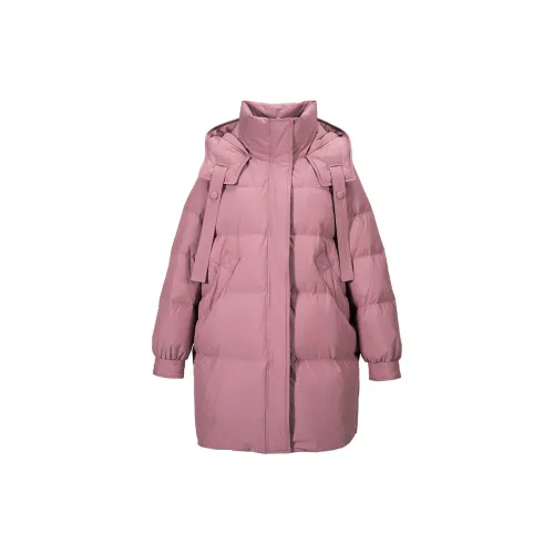 XIANGYING Down Jackets Women's Rouge Pink