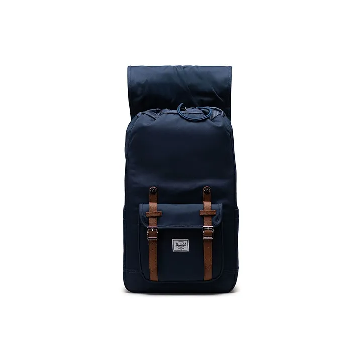 Herschel New Upgraded Eco Friendly Recycled Fabric Backpack Unisex Blue-2